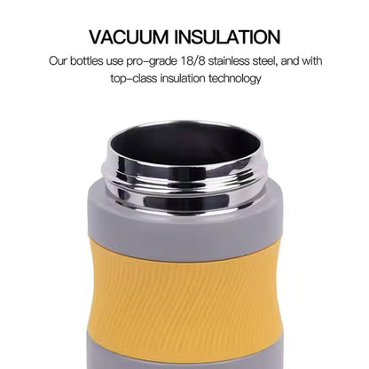 Insulated Water Bottle, Thermos Bottle 600ml, Thermo Steel Water Bottle, Leak Proof, Go Anywhere Water Bottle