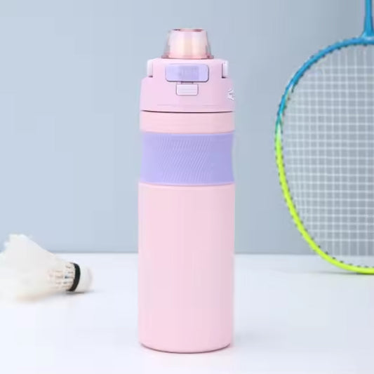 Insulated Water Bottle, Thermos Bottle 600ml, Thermo Steel Water Bottle, Leak Proof, Go Anywhere Water Bottle