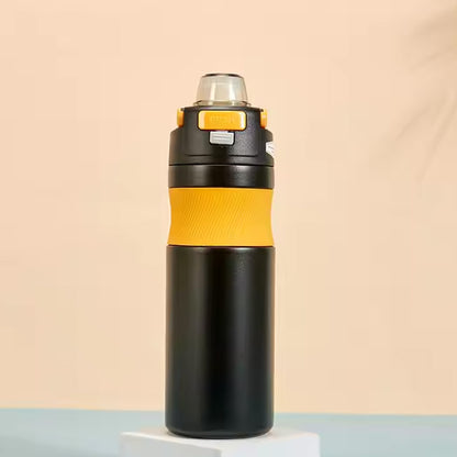 Insulated Water Bottle, Thermos Bottle 600ml, Thermo Steel Water Bottle, Leak Proof, Go Anywhere Water Bottle