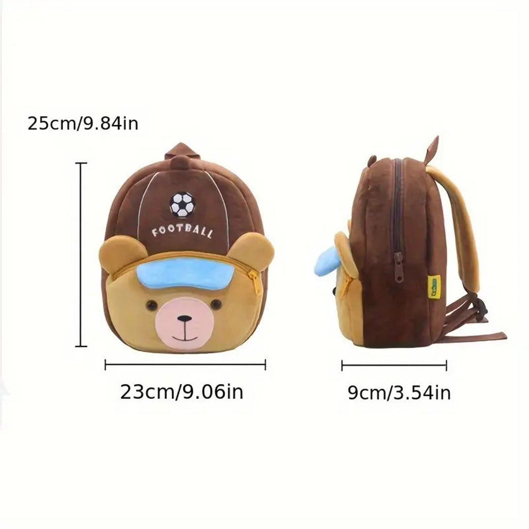 Premium Quality Plush Animal Backpack perfect for preschool kids 2-5 Yrs