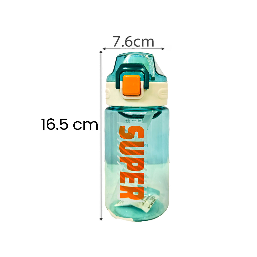 Unbreakable BPA Free Water Bottle 600ML, Water Level Marking, Leakproof, Durable Perfect for Everyday Use