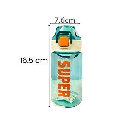 Unbreakable BPA Free Water Bottle 600ML, Water Level Marking, Leakproof, Durable Perfect for Everyday Use