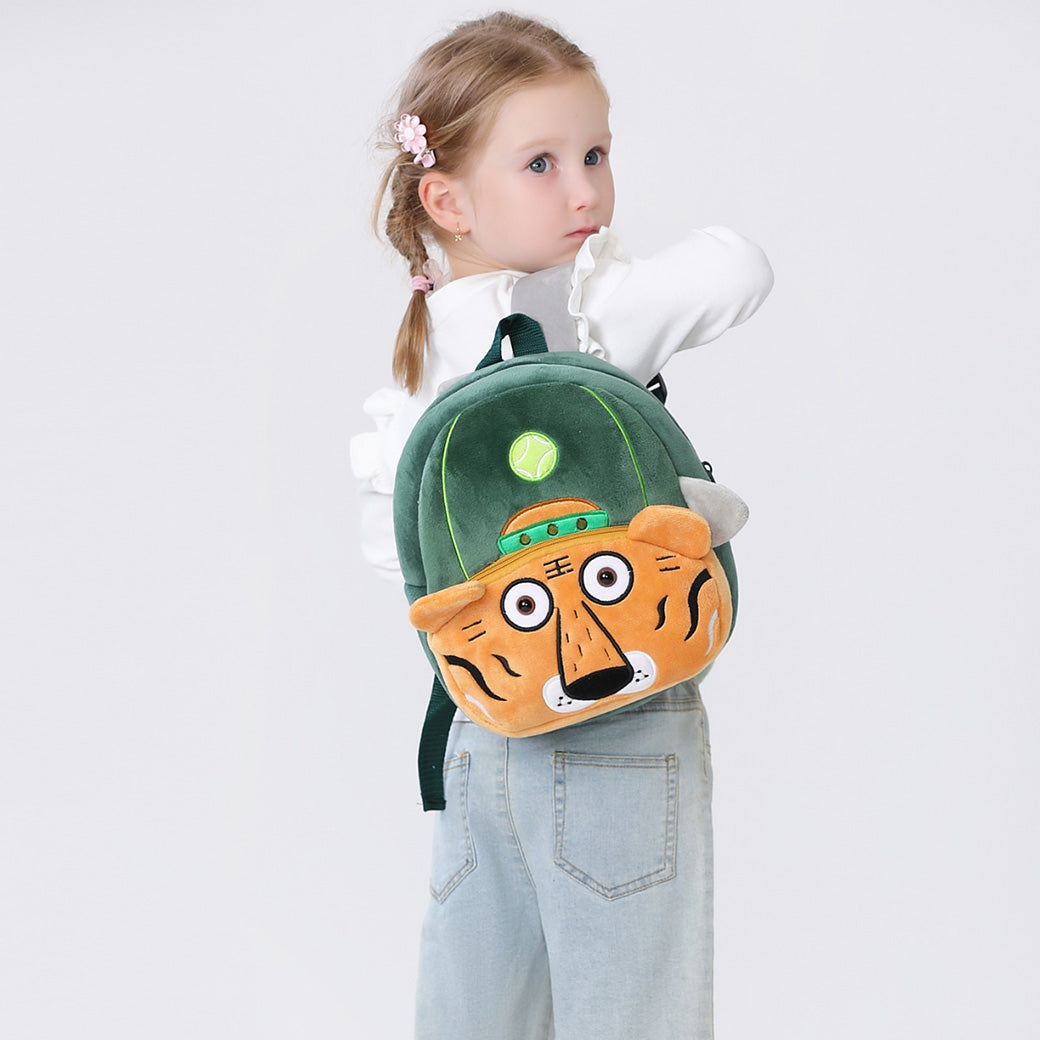 Premium Quality Plush Animal Backpack perfect for preschool kids 2-5 Yrs